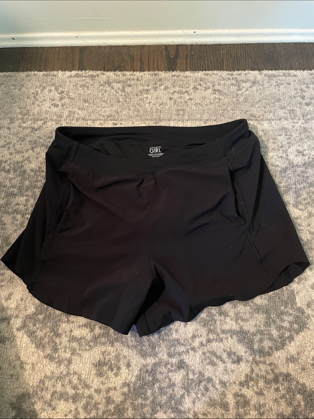 Athleta Girl Black Performance Shorts